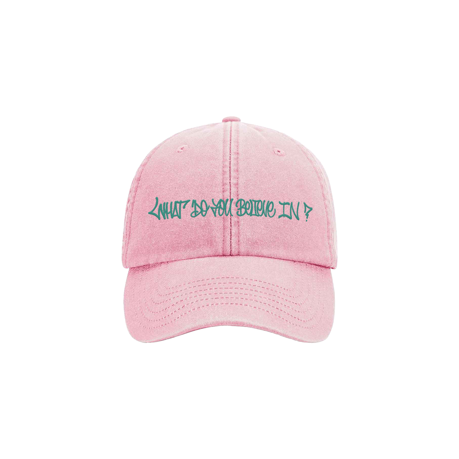 Pink strapback cap online