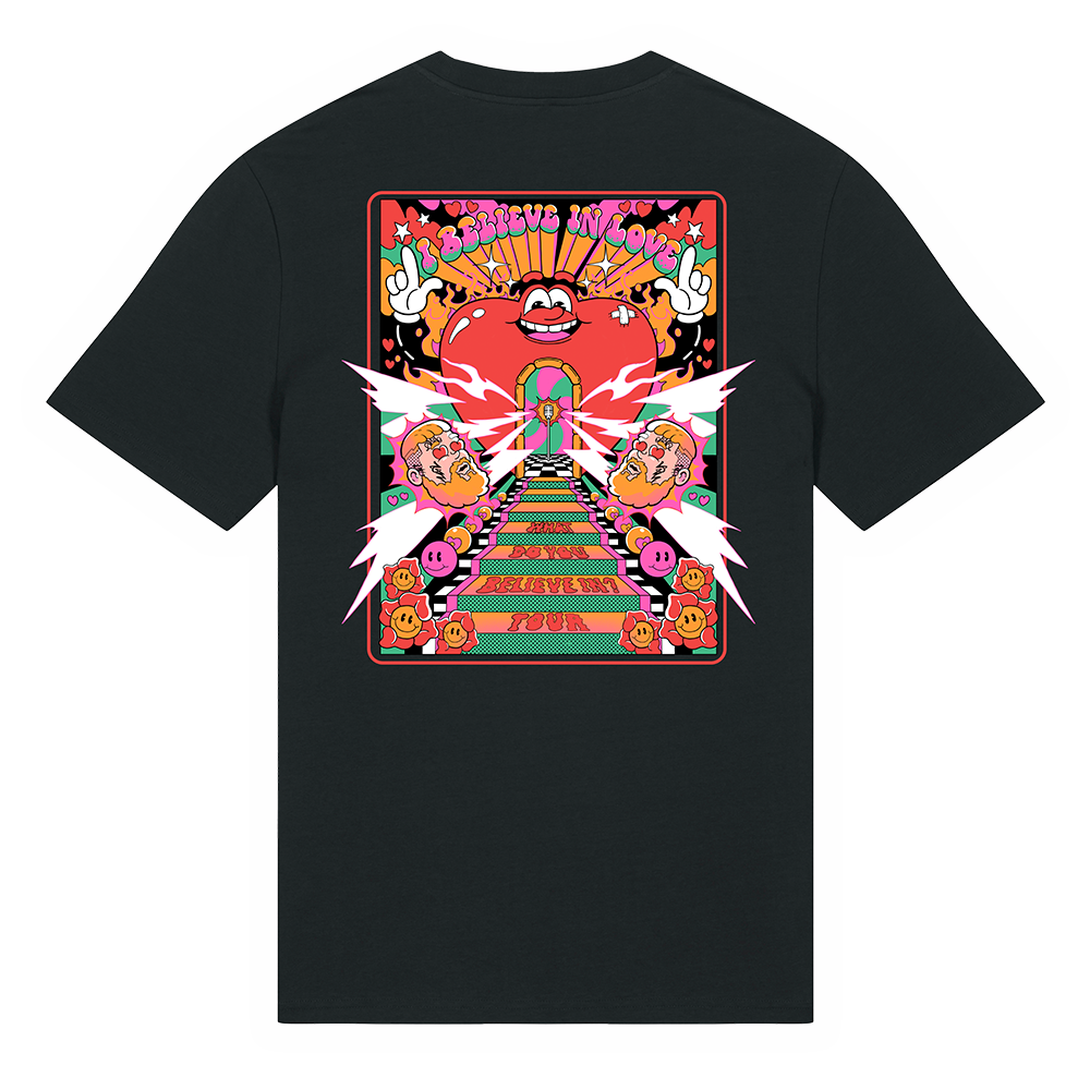 ‘I Believe In Love’ Black Tee