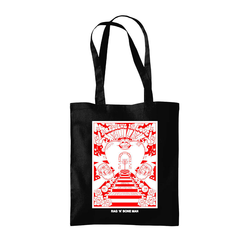 RNBM IBIL BLACK TOTE BAG